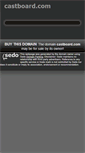 Mobile Screenshot of castboard.com